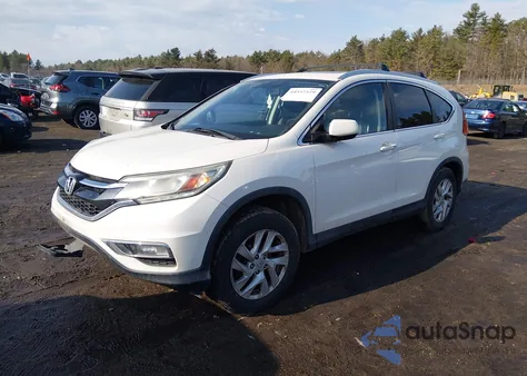 2015 Honda Cr-V Ex-L z USA, uszkodzony, nr VIN 5J6RM4H72FL096218
